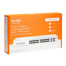 HPE Aruba Instant On 1430 26-port GbE Unmanaged L2 Switch with 2x SFP Ports R8R50A