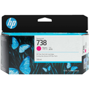 HP 738 Original Ink Cartridge - Magenta 498N6A