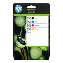HP 953 Original Ink Cartridge - Black Cyan Magenta Yellow - Multi-pack 6ZC69AE