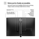 HP Series 5 Pro 524pn 24' WUXGA 5ms Monitor 9D9A7AS
