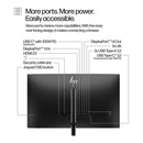 HP Series 5 Pro 527pu 27' QHD 5ms Monitor 9E0G5AA