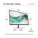 HP Series 5 Pro 527pu 27' QHD 5ms Monitor 9E0G5AA