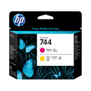 HP 744 Original Printhead - Magenta Yellow F9J87A