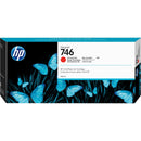 HP 746 Original DesignJet Ink Cartridge - Chromatic Red P2V81A