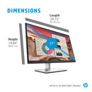HP E27u G4 27' QHD 5ms Monitor 189T3AA