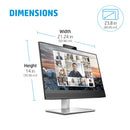 HP E24m G4 23.8' Full HD 5ms Conferencing Monitor 40Z32AA