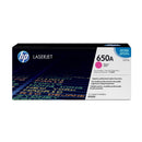 HP 650A Original LaserJet Toner Cartridge - Magenta CE273A