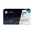 HP 646A Original LaserJet Toner Cartridge - Cyan CF031A