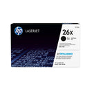 HP 26X High Yield Original LaserJet Toner Cartridge - Black CF226X