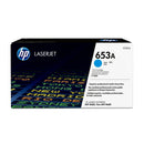 HP 653A Original LaserJet Toner Cartridge - Cyan CF321A