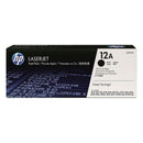 HP 12A Original LaserJet Toner Cartridges - 2-pack Black Q2612AF